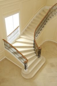 French-Limestone-Cantilevered-Staircase